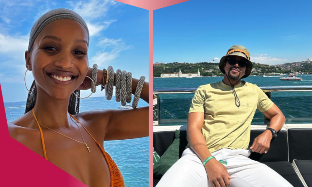 Maps Maponyane and Shudufhadzo Musida: Vacation Photos Spark Dating ...