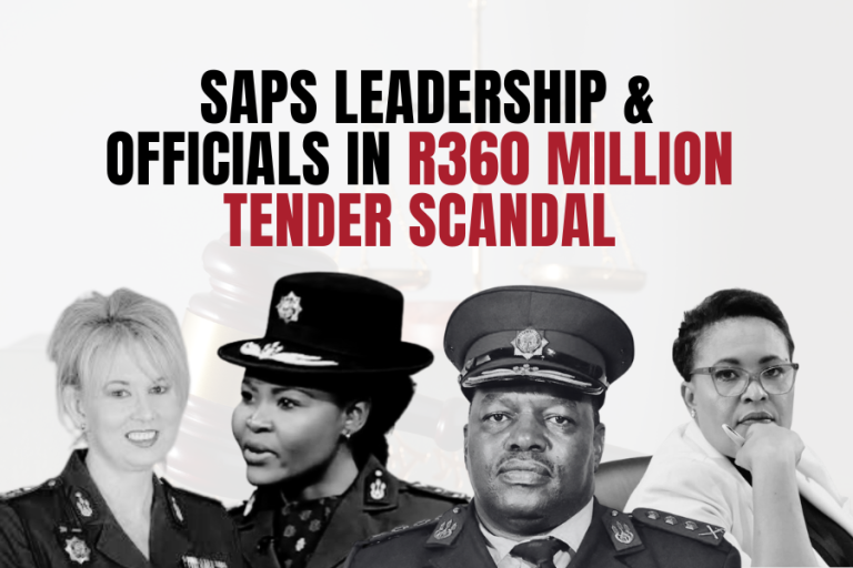 Inside R360 Infographic: Inside the R360 million SAPS tender scandal – key ...